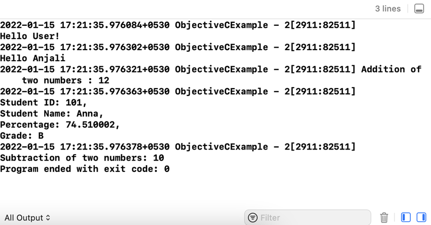 Getting Started With Objective C - Working With Methods